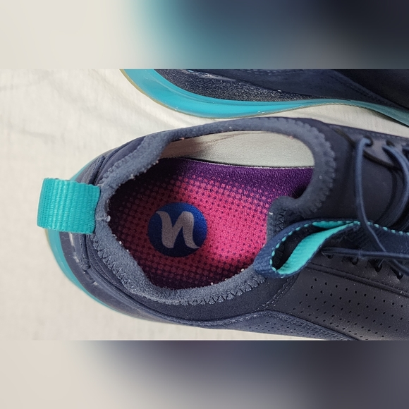 CLOVE CORE CLASSIC NURSING SHOES, UNISEX, 8.5 WOMEN, MEN 7, BLUE / AQUA - Picture 9 of 11